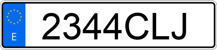 Numer rejestracyjny 2344CLJ posiada BMW SERIE 5 Numer rejestracyjny 2344CLJ posiada BMW SERIE 5