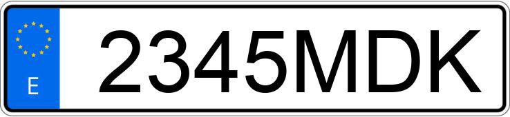 Numer rejestracyjny 2345MDK posiada ALFA ROMEO GIULIA Numer rejestracyjny 2345MDK posiada ALFA ROMEO GIULIA