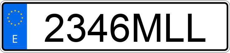 Numer rejestracyjny 2346MLL posiada MERCEDES GLA (247)