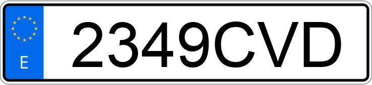 Numer rejestracyjny 2349CVD posiada FORD FOCUS Numer rejestracyjny 2349CVD posiada FORD FOCUS