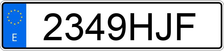 Numer rejestracyjny 2349HJF posiada VOLKSWAGEN GOLF Numer rejestracyjny 2349HJF posiada VOLKSWAGEN GOLF