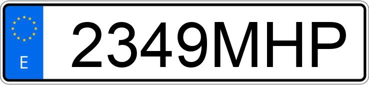 Numer rejestracyjny 2349MHP posiada FIAT 500 1.0 HYBRID MONOTRIM