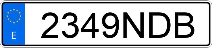 Numer rejestracyjny 2349NDB posiada HYUNDAI INSTER