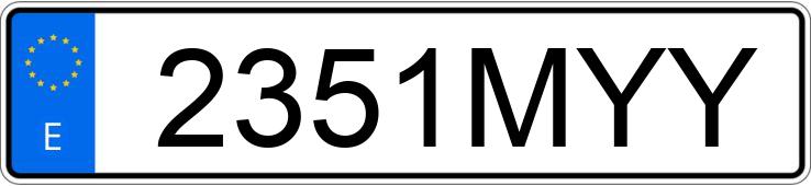 Numer rejestracyjny 2351MYY posiada CUPRA LEON Numer rejestracyjny 2351MYY posiada CUPRA LEON