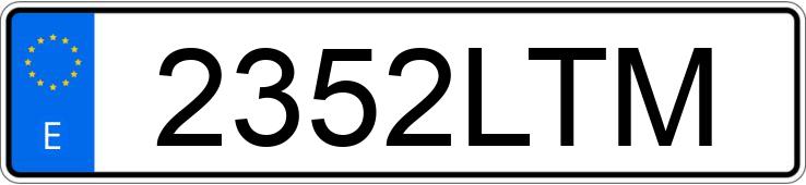 Numer rejestracyjny 2352LTM posiada KIA E-NIRO Numer rejestracyjny 2352LTM posiada KIA E-NIRO