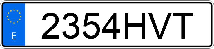 Numer rejestracyjny 2354HVT posiada FIAT PANDA Numer rejestracyjny 2354HVT posiada FIAT PANDA