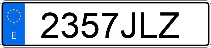 Numer rejestracyjny 2357JLZ posiada OPEL CORSA