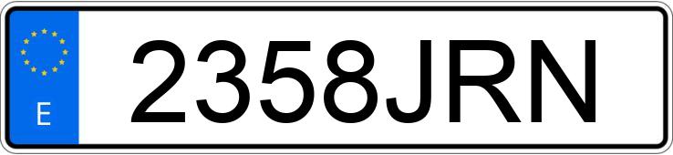 Numer rejestracyjny 2358JRN posiada FORD FOCUS Numer rejestracyjny 2358JRN posiada FORD FOCUS