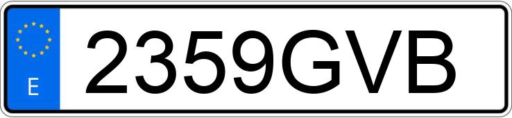 Numer rejestracyjny 2359GVB posiada RENAULT TRAFIC Numer rejestracyjny 2359GVB posiada RENAULT TRAFIC