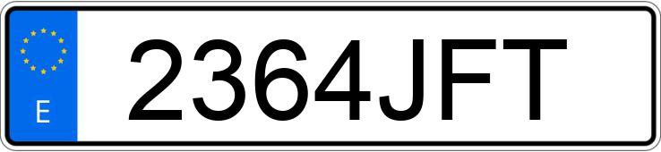 Numer rejestracyjny 2364JFT posiada PEUGEOT 208 Numer rejestracyjny 2364JFT posiada PEUGEOT 208