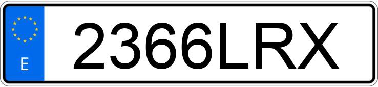 Numer rejestracyjny 2366LRX posiada SEAT ARONA