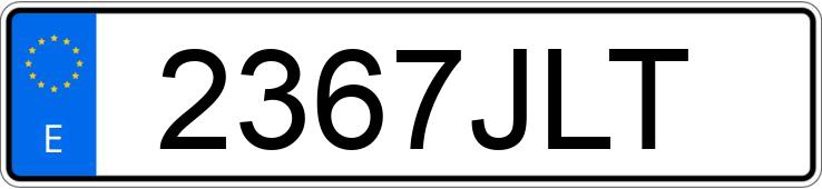 Numer rejestracyjny 2367JLT posiada NISSAN QASHQAI