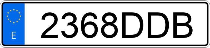 Numer rejestracyjny 2368DDB posiada MERCEDES CLK (208-209) Numer rejestracyjny 2368DDB posiada MERCEDES CLK (208-209)