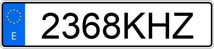 Numer rejestracyjny 2368KHZ posiada MERCEDES M (163-164) Numer rejestracyjny 2368KHZ posiada MERCEDES M (163-164)