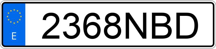 Numer rejestracyjny 2368NBD posiada AUDI A3 SPORTBACK Numer rejestracyjny 2368NBD posiada AUDI A3 SPORTBACK