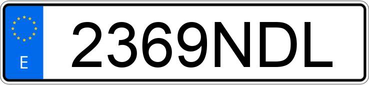 Numer rejestracyjny 2369NDL posiada MERCEDES CITAN Numer rejestracyjny 2369NDL posiada MERCEDES CITAN