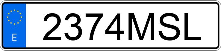 Numer rejestracyjny 2374MSL posiada BMW SERIE 3 Numer rejestracyjny 2374MSL posiada BMW SERIE 3