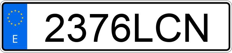 Numer rejestracyjny 2376LCN posiada JEEP RENEGADE