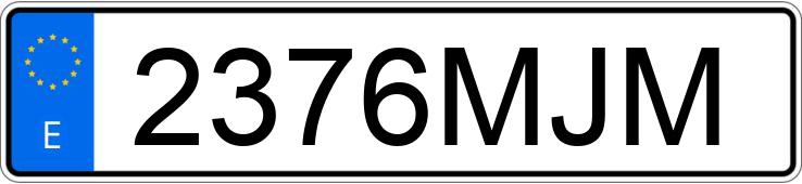 Numer rejestracyjny 2376MJM posiada BMW X3 Numer rejestracyjny 2376MJM posiada BMW X3