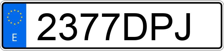 Numer rejestracyjny 2377DPJ posiada BMW SERIE 3 Numer rejestracyjny 2377DPJ posiada BMW SERIE 3