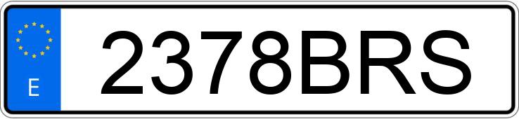 Numer rejestracyjny 2378BRS posiada CHRYSLER 300 M