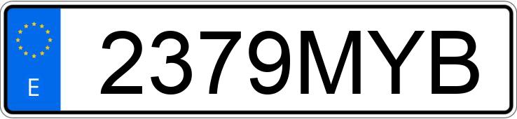 Numer rejestracyjny 2379MYB posiada HYUNDAI I20