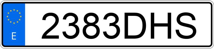 Numer rejestracyjny 2383DHS posiada FORD FOCUS Numer rejestracyjny 2383DHS posiada FORD FOCUS