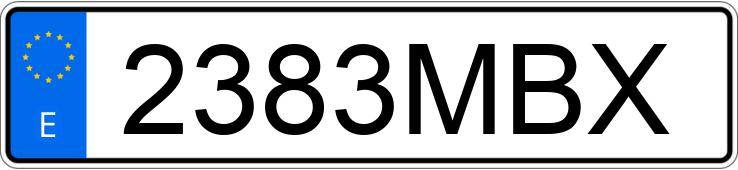 Numer rejestracyjny 2383MBX posiada PEUGEOT TWEET Numer rejestracyjny 2383MBX posiada PEUGEOT TWEET