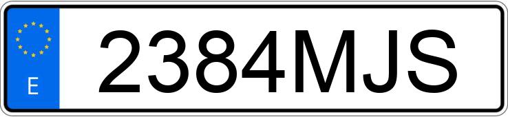 Numer rejestracyjny 2384MJS posiada MERCEDES CLA (118) Numer rejestracyjny 2384MJS posiada MERCEDES CLA (118)