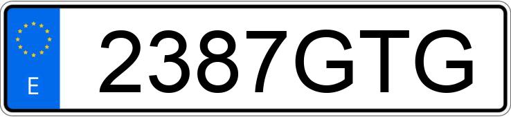 Numer rejestracyjny 2387GTG posiada NISSAN QASHQAI Numer rejestracyjny 2387GTG posiada NISSAN QASHQAI