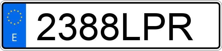 Registreringsnummeret 2388LPR har CUPRA FORMENTOR