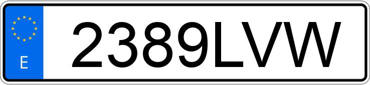 Numer rejestracyjny 2389LVW posiada PEUGEOT RCZ