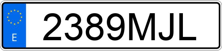 Numer rejestracyjny 2389MJL posiada SEAT LEON Numer rejestracyjny 2389MJL posiada SEAT LEON