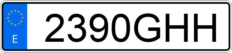 Numer rejestracyjny 2390GHH posiada PEUGEOT BOXER Numer rejestracyjny 2390GHH posiada PEUGEOT BOXER