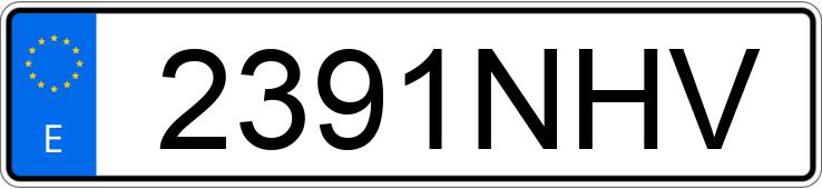 Numer rejestracyjny 2391NHV posiada OPEL CORSA