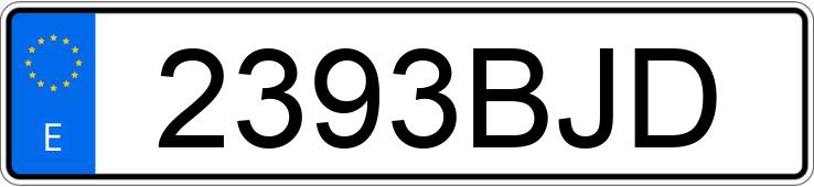 Numer rejestracyjny 2393BJD posiada BMW SERIE 3 Numer rejestracyjny 2393BJD posiada BMW SERIE 3