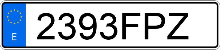 Numer rejestracyjny 2393FPZ posiada DAF XF Numer rejestracyjny 2393FPZ posiada DAF XF