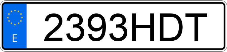 Numer rejestracyjny 2393HDT posiada TOYOTA AURIS Numer rejestracyjny 2393HDT posiada TOYOTA AURIS