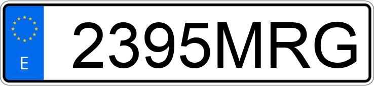 Numer rejestracyjny 2395MRG posiada VOLKSWAGEN TRANSPORTER