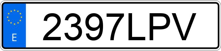 Numer rejestracyjny 2397LPV posiada FORD KUGA