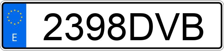 Numer rejestracyjny 2398DVB posiada PEUGEOT 1007 Numer rejestracyjny 2398DVB posiada PEUGEOT 1007