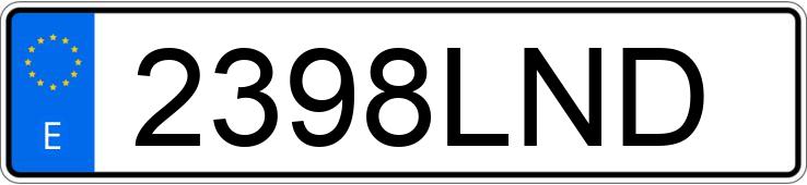 Numer rejestracyjny 2398LND posiada CUPRA FORMENTOR