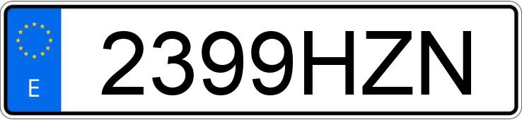 Numer rejestracyjny 2399HZN posiada DACIA DUSTER Numer rejestracyjny 2399HZN posiada DACIA DUSTER