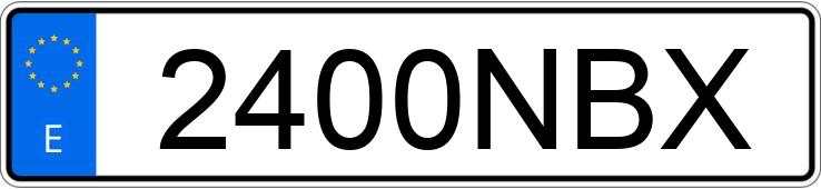 Numer rejestracyjny 2400NBX posiada FORD TRANSIT Numer rejestracyjny 2400NBX posiada FORD TRANSIT