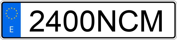 Numer rejestracyjny 2400NCM posiada VOLKSWAGEN BEETLE Numer rejestracyjny 2400NCM posiada VOLKSWAGEN BEETLE