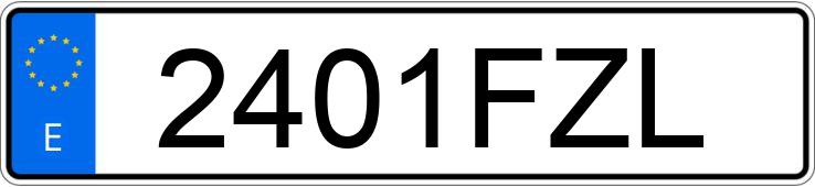 Numer rejestracyjny 2401FZL posiada BMW SERIE 3