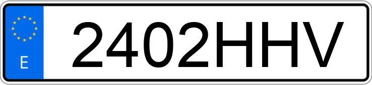 Numer rejestracyjny 2402HHV posiada CITROEN C4 PICASSO 5PZ