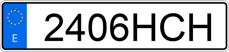 Numer rejestracyjny 2406HCH posiada RENAULT GRAND KANGOO