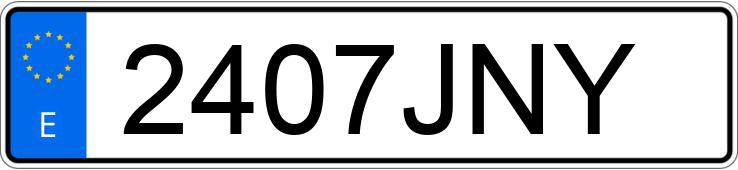 Numer rejestracyjny 2407JNY posiada VOLKSWAGEN PASSAT Numer rejestracyjny 2407JNY posiada VOLKSWAGEN PASSAT