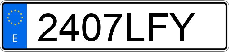 Numer rejestracyjny 2407LFY posiada DACIA DUSTER Numer rejestracyjny 2407LFY posiada DACIA DUSTER